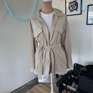Forever 21 Light Tan Utility Jacket